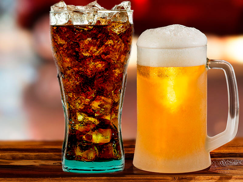Gás para Chopp Claro e Refrigerante